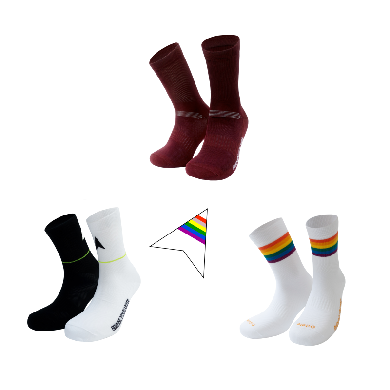 Rennradsocken3 er Pack